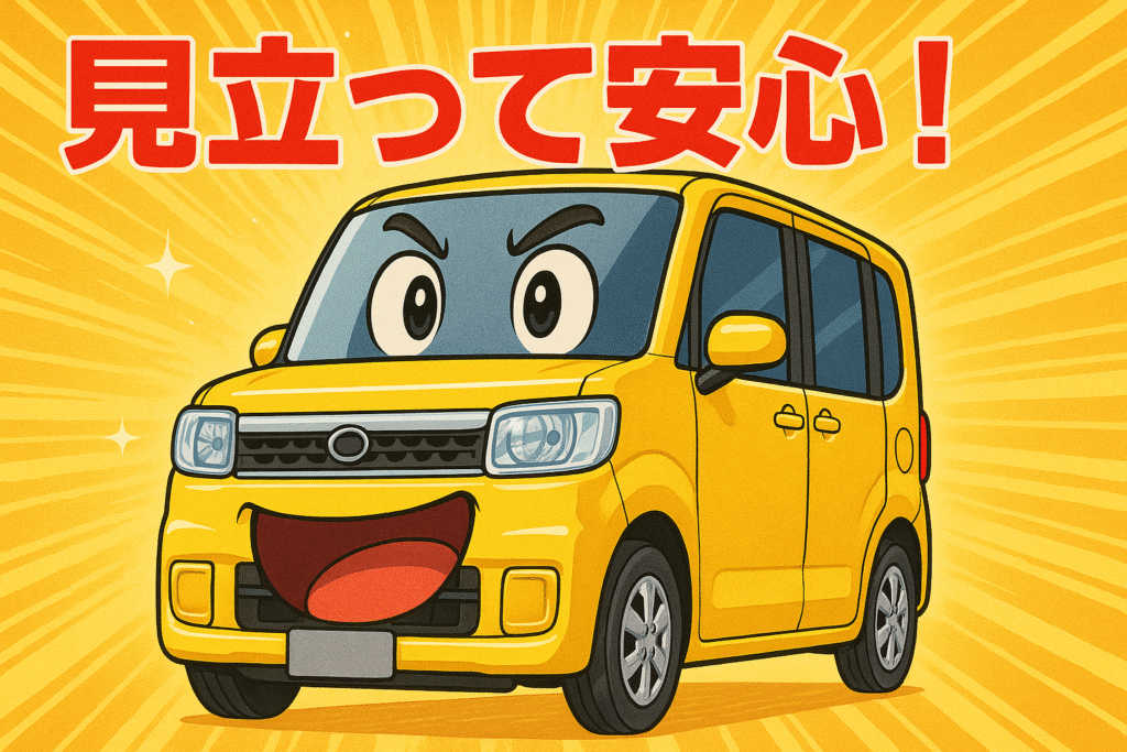 黄色は目立って事故率が低いよ