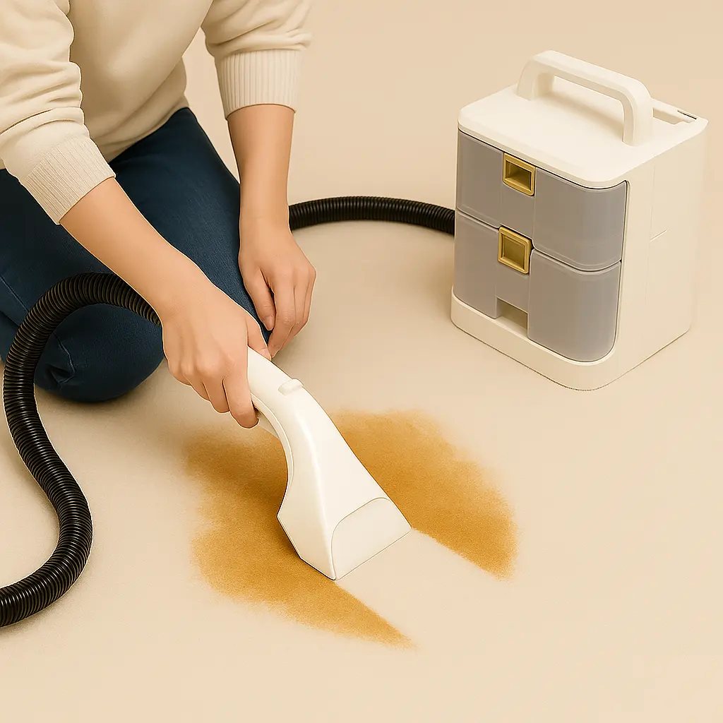 リンサークリーナーは車のシートの掃除に最適