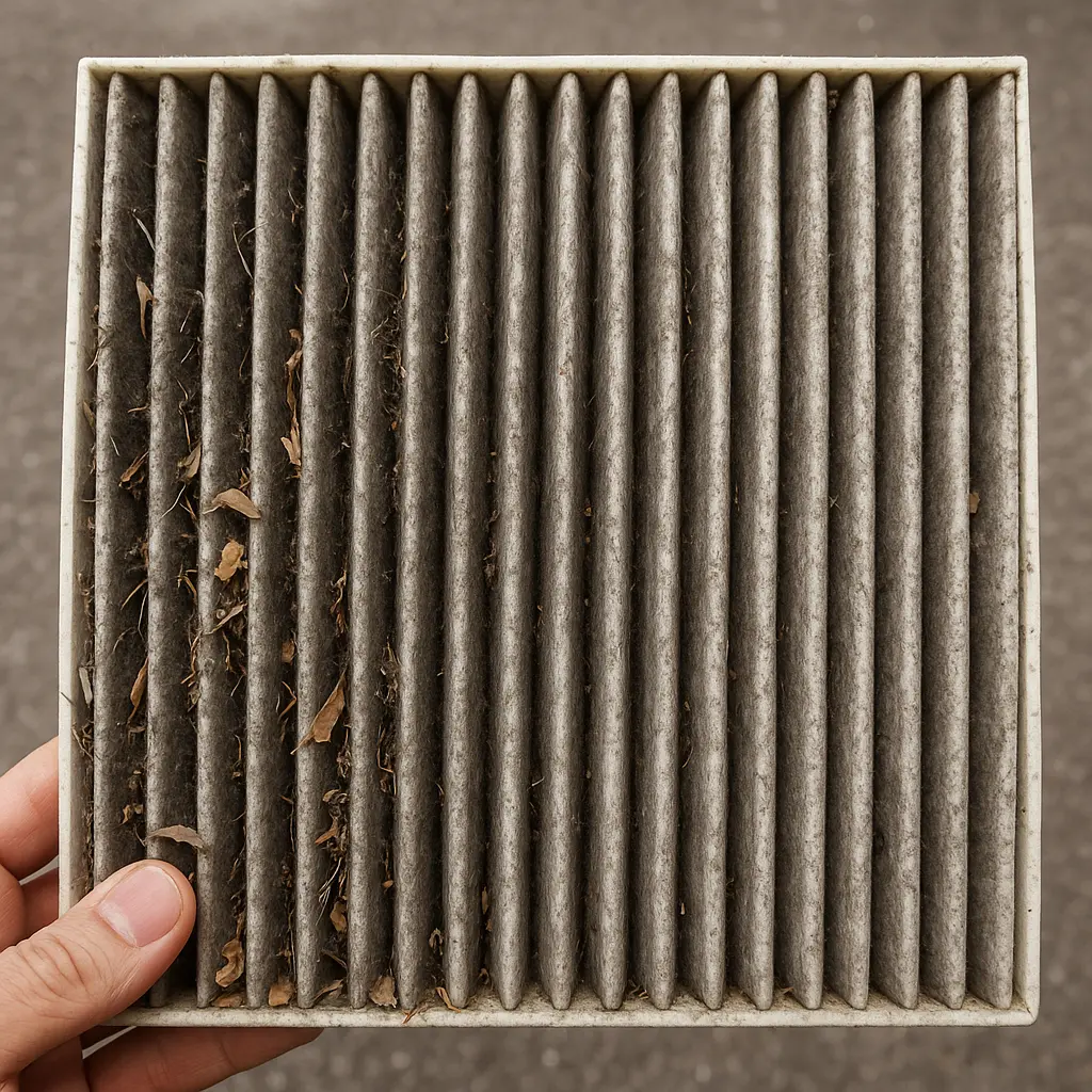 エアコンフィルターでアレルゲンをキャッチしてくれる